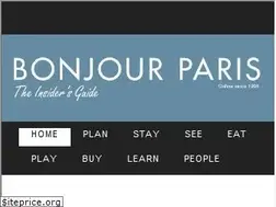 Sites similar to bonjourparis.com