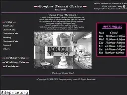 Sites similar to bonjourpastry.com