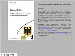 Sites similar to bonn-berlin-debatte.de