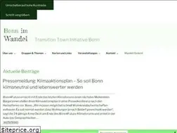 Sites similar to bonn-im-wandel.de
