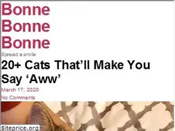 Sites similar to bonnebonnebonne.com