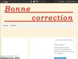 Sites similar to bonnecorrection.over-blog.com