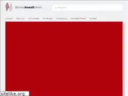Sites similar to bonner-anwaltverein.de