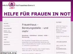 Sites similar to bonner-frauenhaus.de