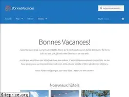 Sites similar to bonnesvacances.be