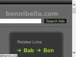 Sites similar to bonnibella.com