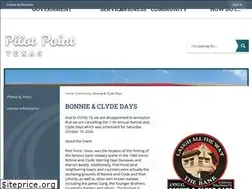 Sites similar to bonnieandclydedays.org