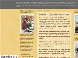 Sites similar to bonnieandclydehistory.blogspot.com