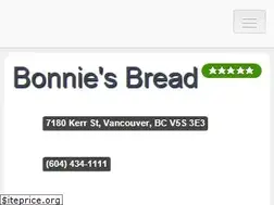 Sites similar to bonniesbread.foodpages.ca