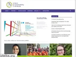 Sites similar to bonnsustainabilityportal.de