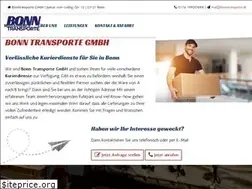Sites similar to bonntransporte.de