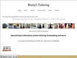 Sites similar to bonnystailoring.com
