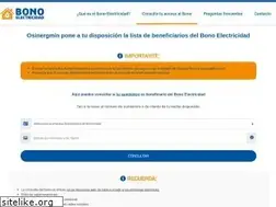 Sites similar to bonoelectricidad.pe