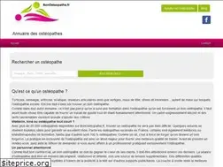 Sites similar to bonosteopathe.fr