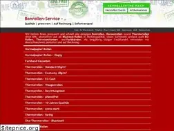 Sites similar to bonrollen-service.de