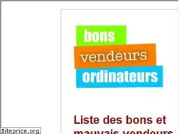 Sites similar to bons-vendeurs-ordinateurs.info