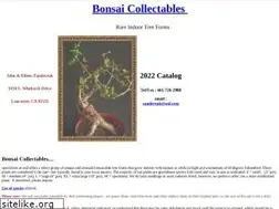 Sites similar to bonsai-collectables.com