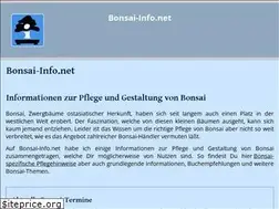 Sites similar to bonsai-info.net