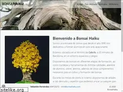 Sites similar to bonsaihaiku.com