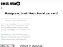 Sites similar to bonsaimary.com