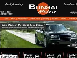 Sites similar to bonsaimotors.com