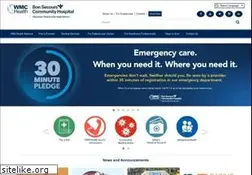 Sites similar to bonsecourscommunityhosp.org