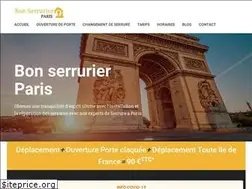 Sites similar to bonserrurier-paris.fr