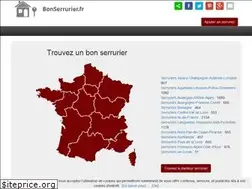 Sites similar to bonserrurier.fr