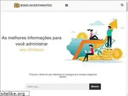 Sites similar to bonsinvestimentos.com.br