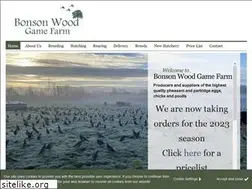 Sites similar to bonsonwoodgamefarm.co.uk
