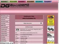 Sites similar to bontodepo.hu