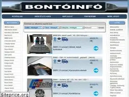 Sites similar to bontoinfo.hu