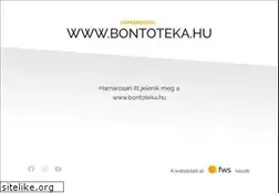 Sites similar to bontoteka.hu