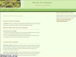 Sites similar to bonus-ecologique.com