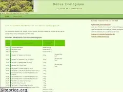 Sites similar to bonus-ecologique.fr