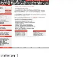 Sites similar to bonus-emails.de