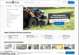 Sites similar to bonus-shop.hu