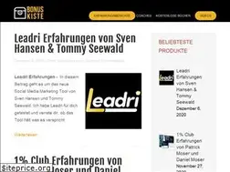 Sites similar to bonuskiste.com