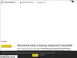 Sites similar to bonusovekody.cz