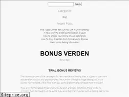 Sites similar to bonusverden.com