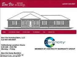 Sites similar to bonviehomebuildersms.com