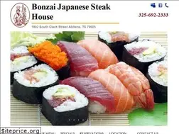 Sites similar to bonzaijapanesesteakhouse.com