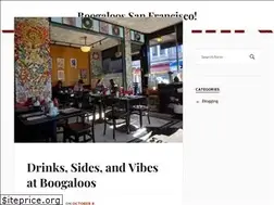Sites similar to boogaloossf.com