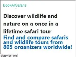 Sites similar to bookallsafaris.com