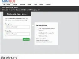Sites similar to bookaminibuswithdriver.co.uk