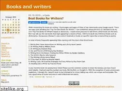 Sites similar to bookandwriters.blog.hr
