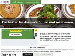 Sites similar to bookatable.ch