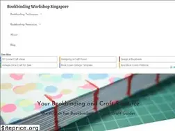 Sites similar to bookbindingworkshopsg.com