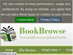 Sites similar to bookbrowse.com