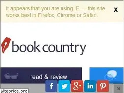 Sites similar to bookcountry.com